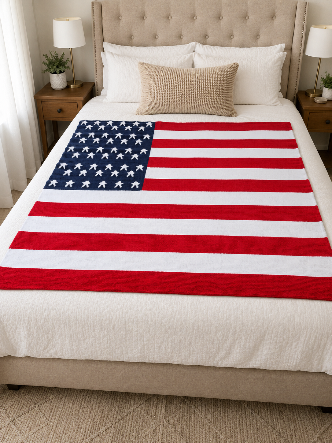American Flag Drawing