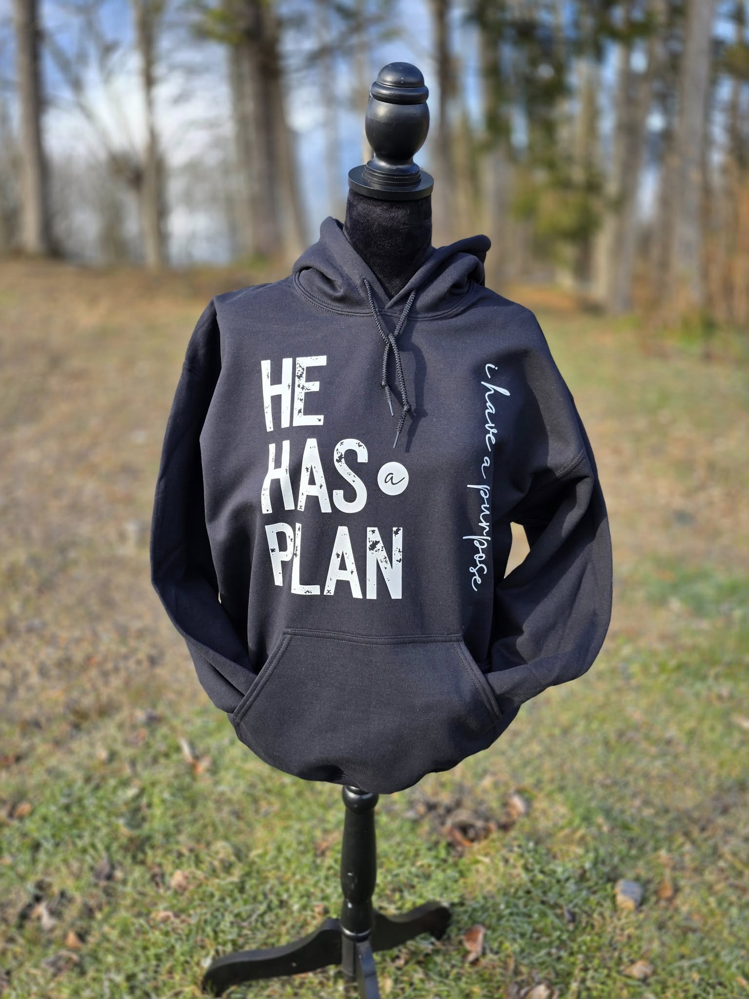 “He Has a Plan, I Have a Purpose” Hoodie