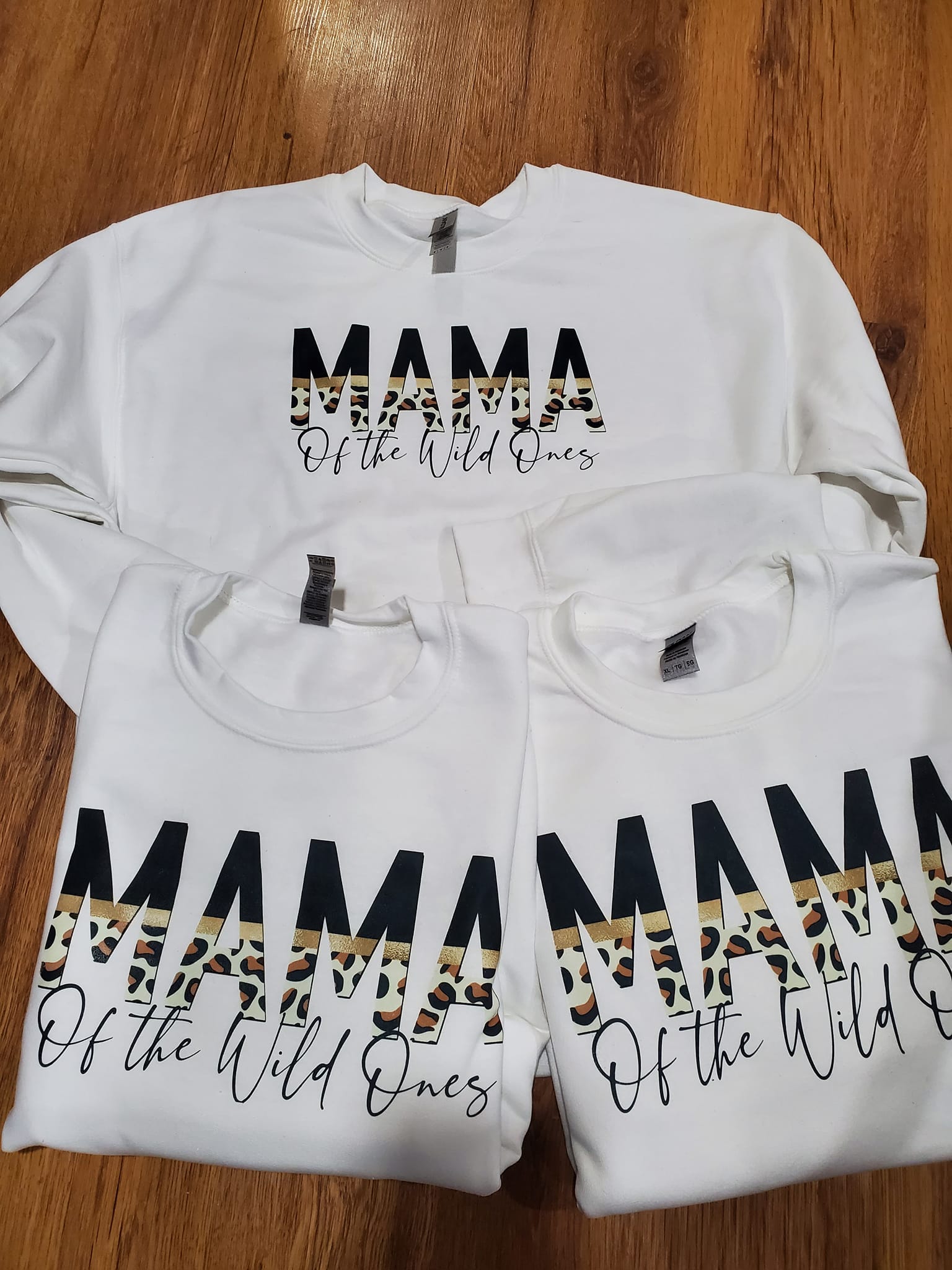 “Mama of the Wild Ones” Crewneck Sweater